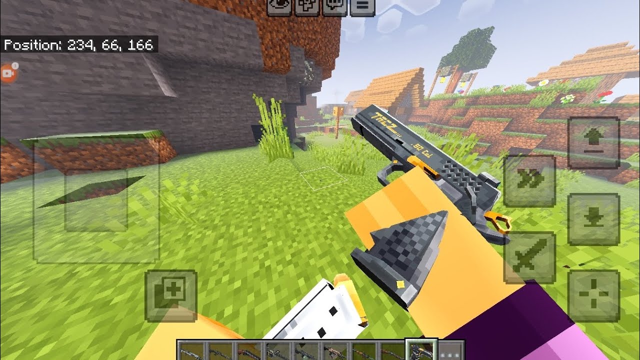 TACZ-BE 1.0 last major update 3d guns addon mcpe