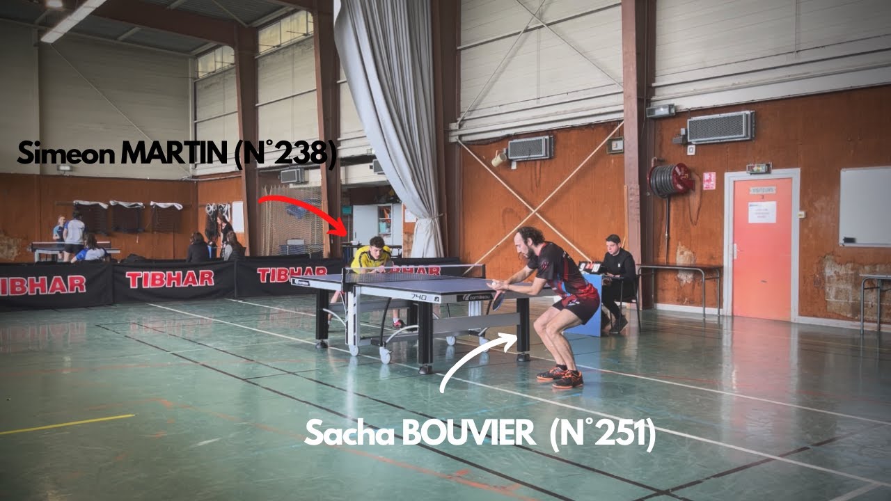 NATIONALE 1 | Sacha BOUVIER vs Simeon MARTIN | HIGHLIGHTS