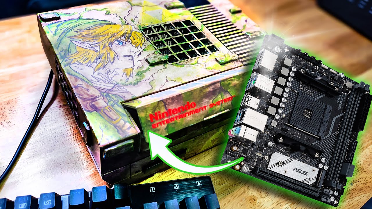 The Ultimate Console Hybrid: Building a PC in an NES Shell