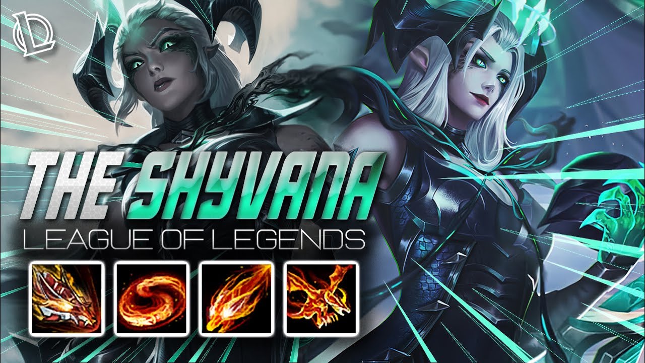 SHYVANA MONTAGE - THE SHYVANA | Ez LoL Plays [60 FPS]