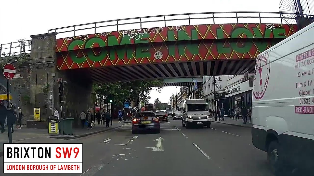 A Drive Through London Brixton SW9