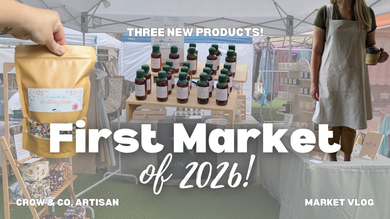First market of 2026! | Raleigh Underground Market | Crow & Co.