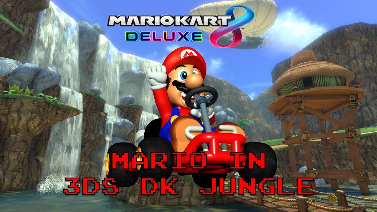 Mario Kart 8 Deluxe: Mario in DK Jungle (3DS)