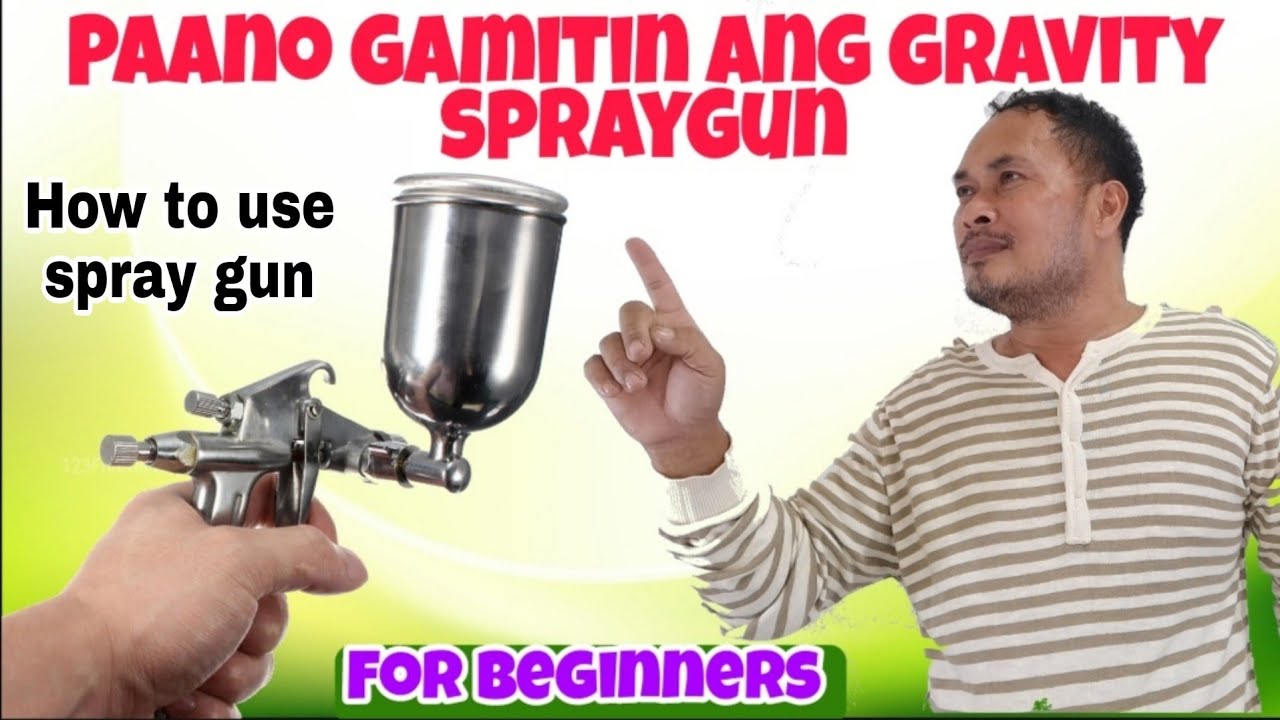 PAANO GAMITIN ANG SPRAY GUN PARA SA VARNISH AT DUCO FINISH/How to use spray gun for varnish and duco