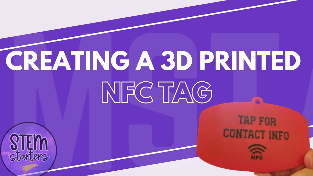 Learn how to create a custom NFC tag keychain using Canva and Bambu MakerWorld's Keychain Creator!
