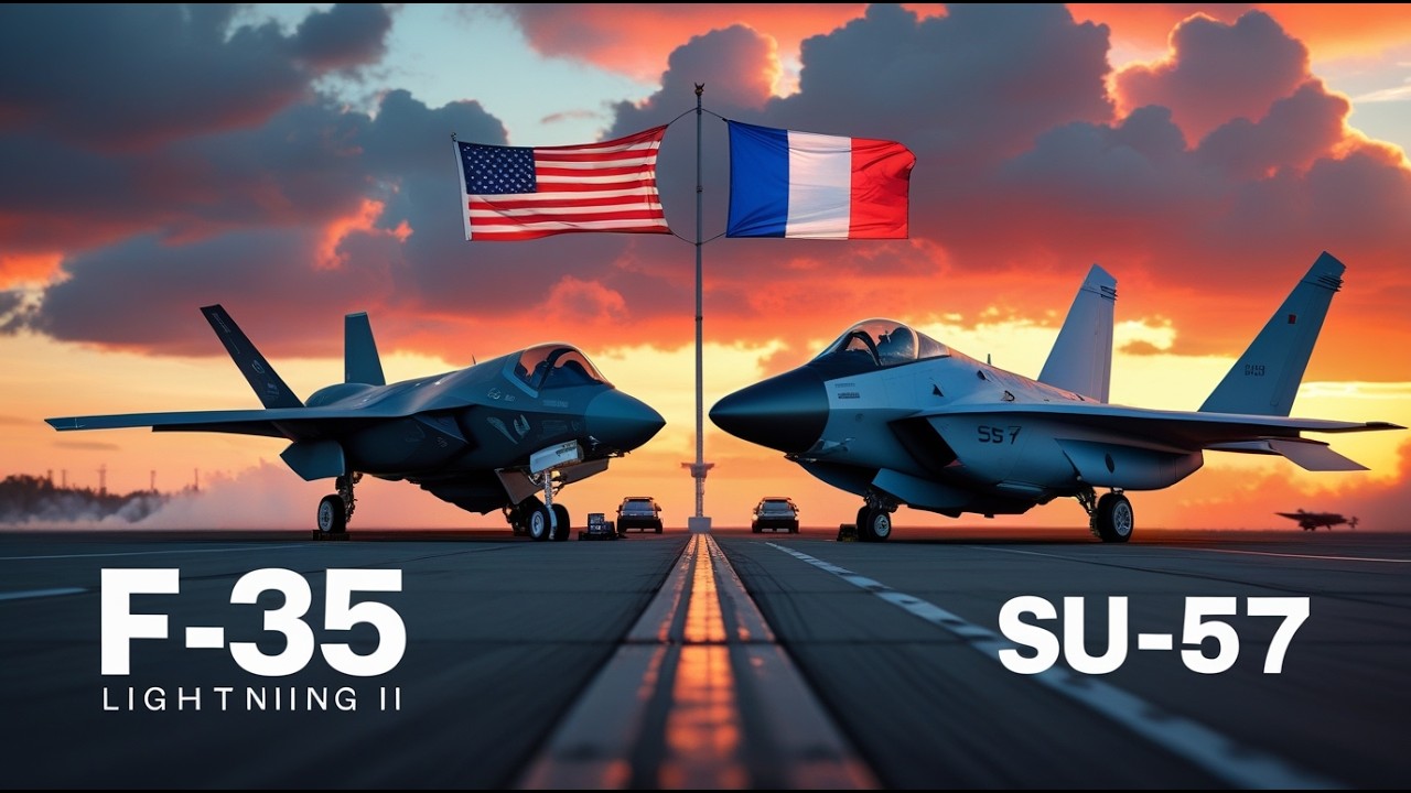F-35 vs Су-57 Реальный разбор истребителей пятого поколения