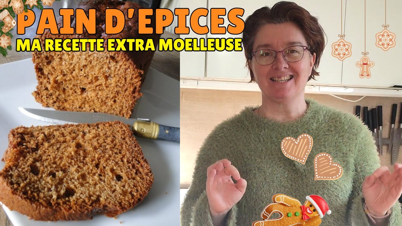 🌟Recette du pain d’épices maison extra moelleux 🍞 ma recette très facile et rapide ✨😊