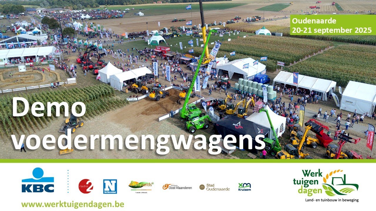 Werktuigendagen 2025 - Demo Voedermengwagens