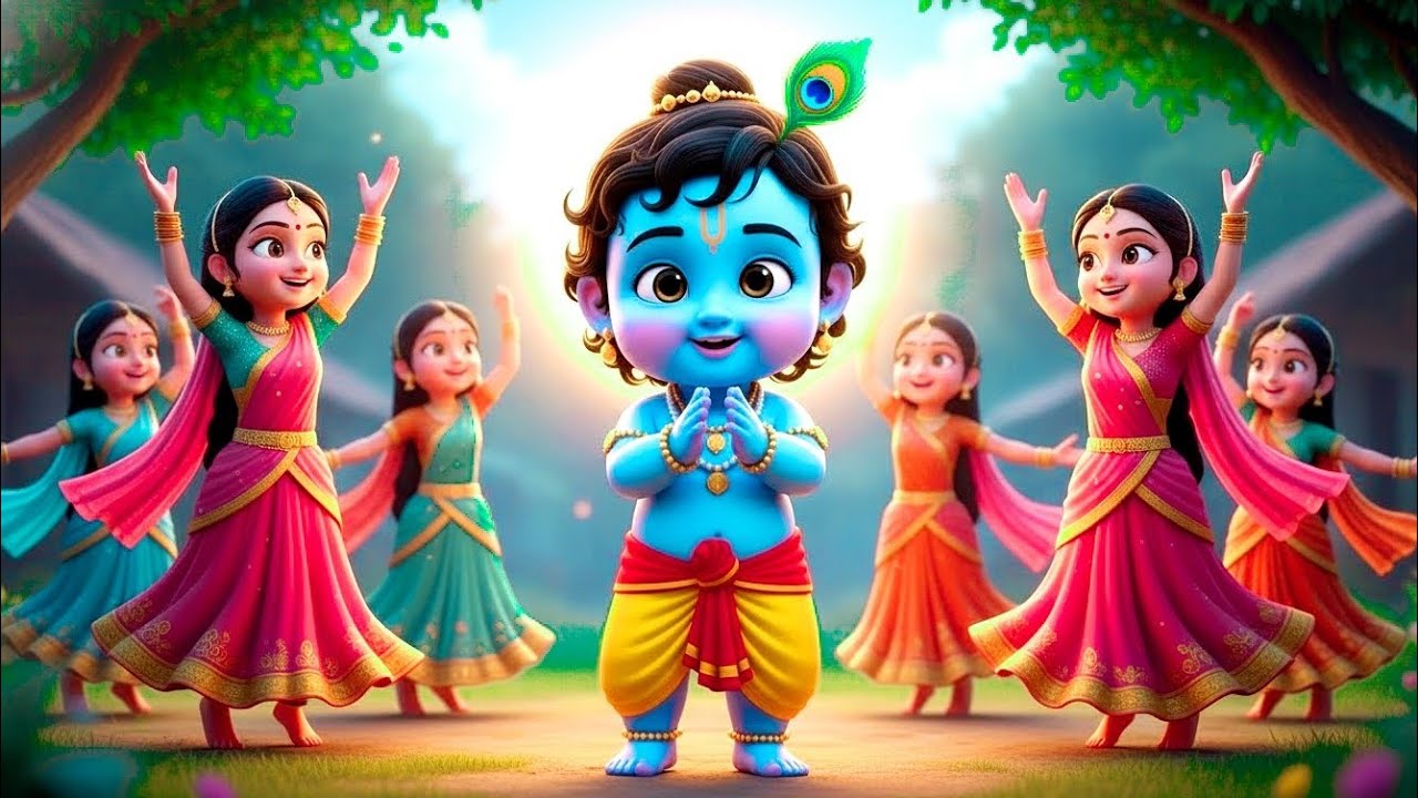 Choti Choti Gaiya, Chote Chote Gwal | छोटी छोटी गैया | #Little Krishna Bhajan - Krishna Bal Leela