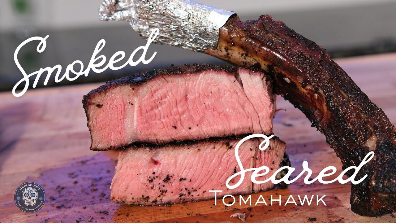 I Smoked This Tomahawk Steak...Then Seared It to a Perfect Medium