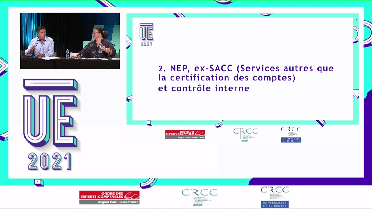 UE2021 - CAC 120 / Contrôle interne et NEP