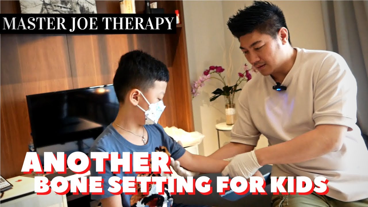 WE HAVE AN ANOTHER BONE SETTING FOR KIDS | BONE SETTING #MASTERJOETHERAPY