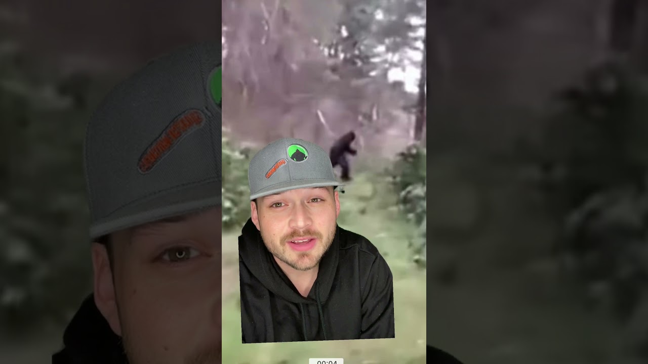 Bigfoot Crosses Road on GoPro Camera and Causes ATV Driver to Wreck! | Squatch Watchers