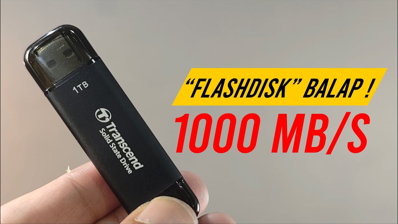 Transcend ESD310C, Eksternal SSD yang terlalu kencang !!