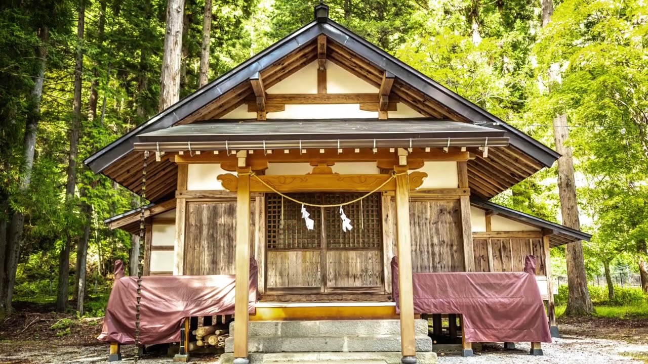 【延喜式】 飛騨国 大野郡三座 槻本神社 ツキモトジンジャ