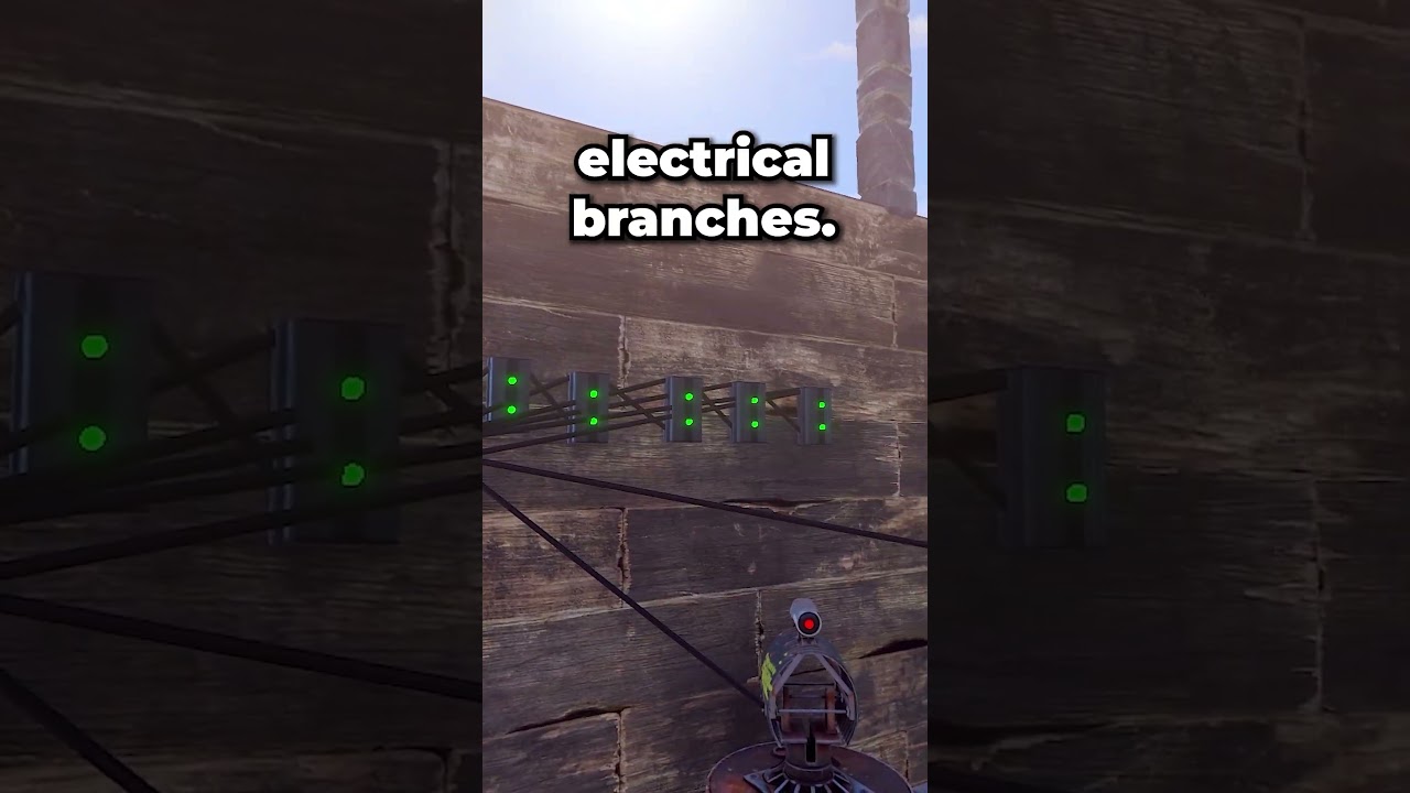 Как ЛЕГКО настроить 8 автоматических турелей в RUST! ⚡ #rust #rusttips #rustguide #rustshorts #ru...