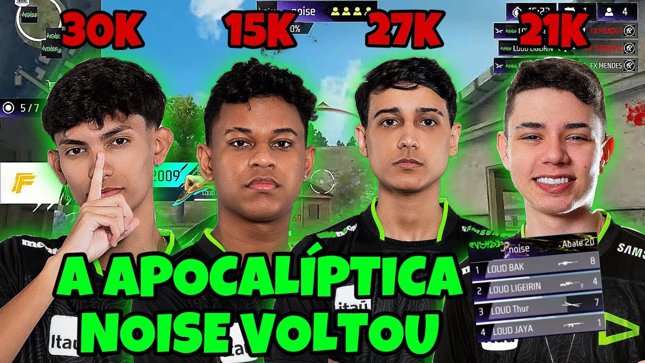 SUPER ESTREIA DA NOISE NA CPN | NOISE VOLTOU AMASSANDO TODO MUNDO | SURREAL O QUE JOGA BAK E LIGERIN