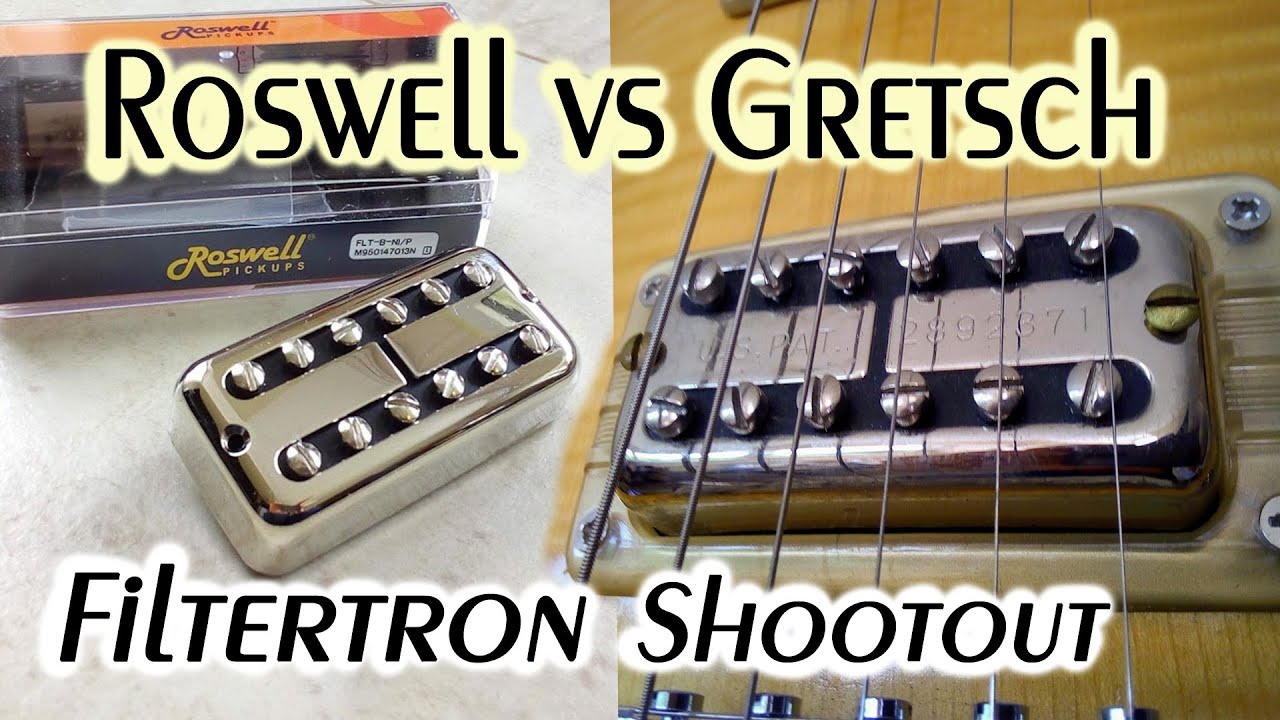 Roswell vs. Gretsch Filtertron // Pickup Shootout!