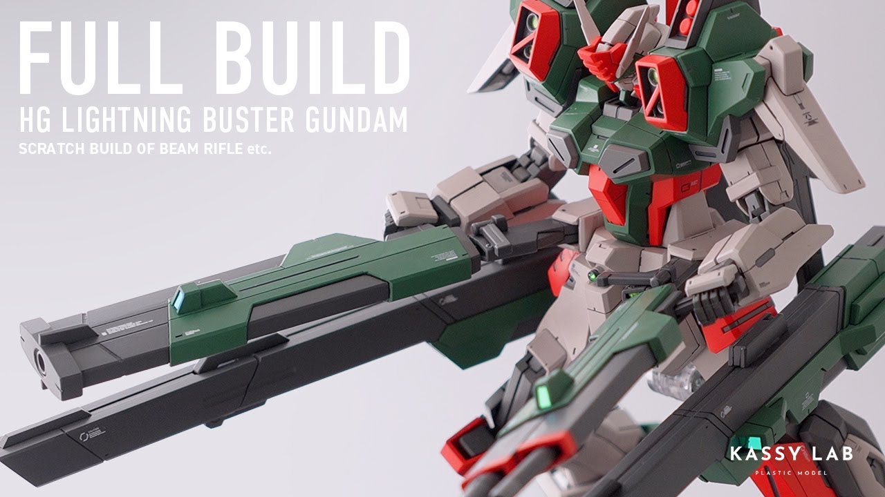 HG LIGHTNING BUSTER GUNDAM | Full Build | Gunpla Custom