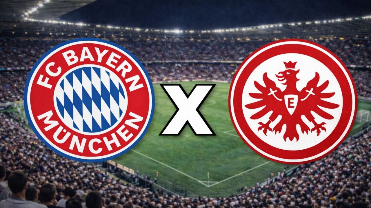 Bayern München x Eintracht Frankfurt ao vivo com Imagens - Bundesliga - 2025/2026 | PES 2021