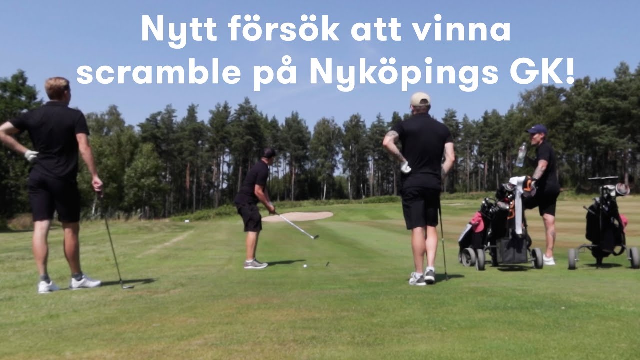 Golfvlogg 2 - 2022 års scramble på Nyköpings GK