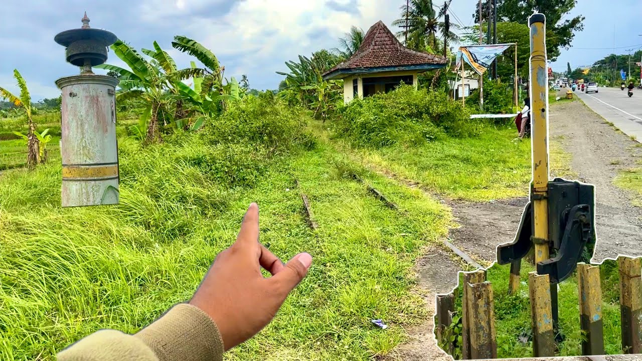 TERBENGKALAI!, Ex Perlintasan Kereta Api Batoh Lintas Provinsi Purworejo, Jawa Tengah