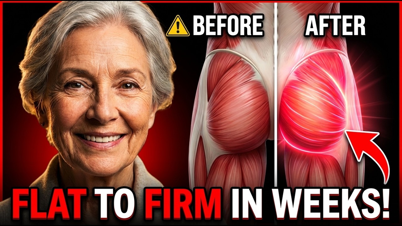 Weak Glutes After 60 This Sitting Exercise May Help more thin walking |senior health tips