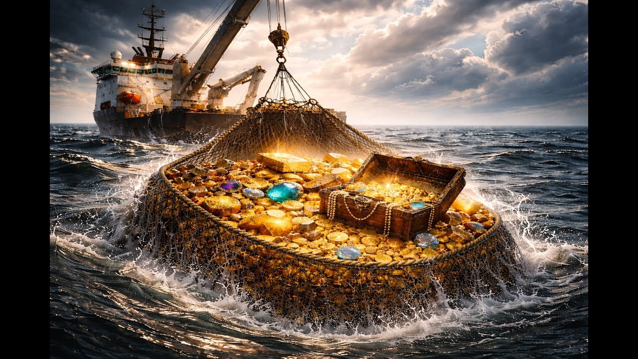 Deep Ocean Gold Recovery: Realistic Underwater Mining Mission Finds Hidden Treasure
