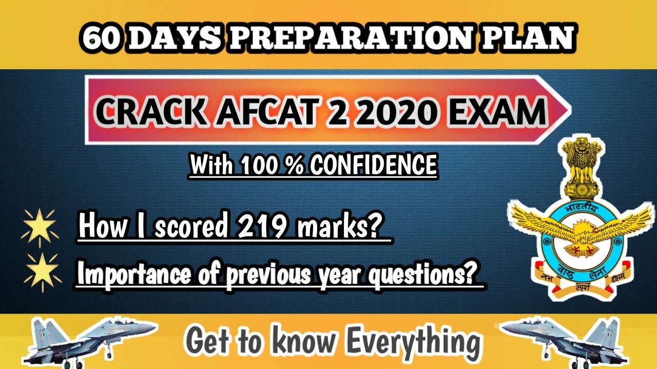 LAST 3 MONTHS STRATEGY FOR AFCAT 2 2020 EXAM || AFCAT 2020 PREPARATION STRATEGY || HOW TO SCORE 200+