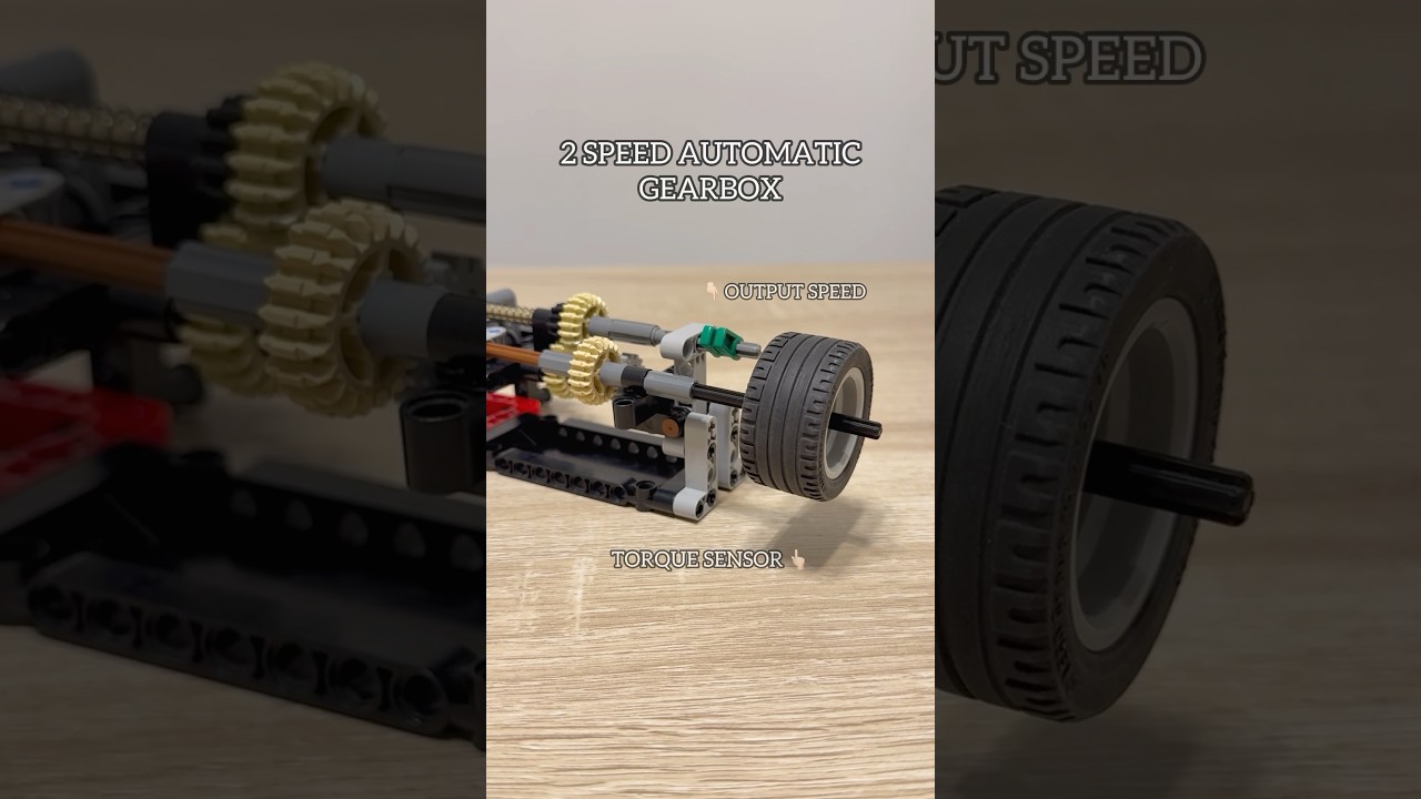 LEGO Technic 2 Speed Automatic Gearbox Transmission