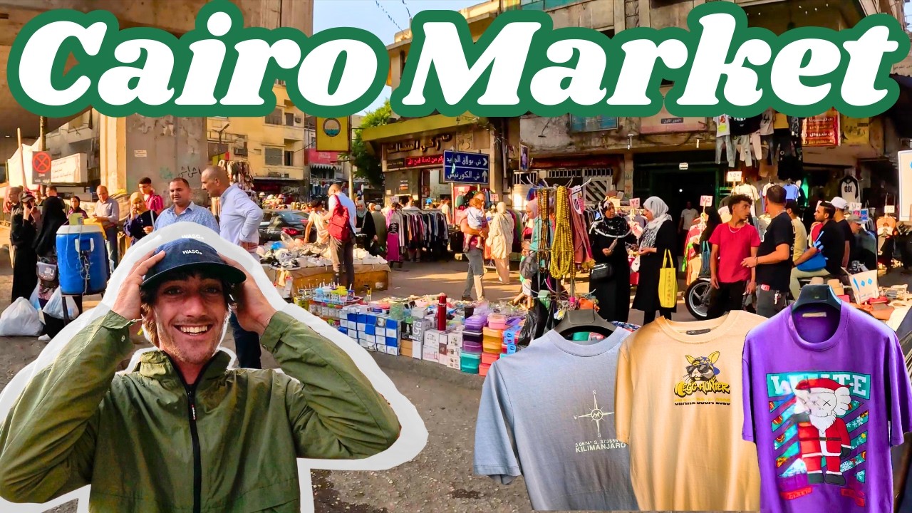 Exploring Cairo&rsquo;s Crazy Bazaar (Street Market Shopping!!)