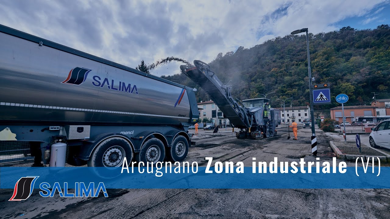 Arcugnano (VI) - Riqualificazione strade zona industriale