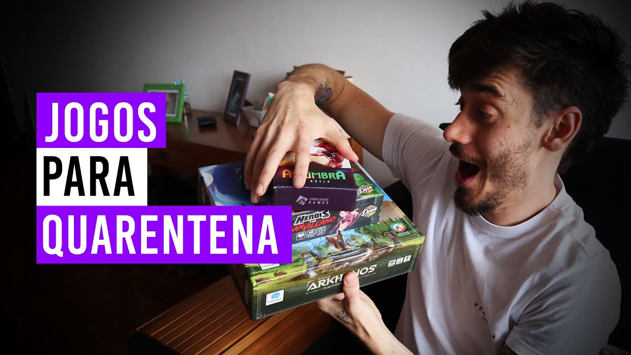 5 jogos de tabuleiro para comprar na quarentena