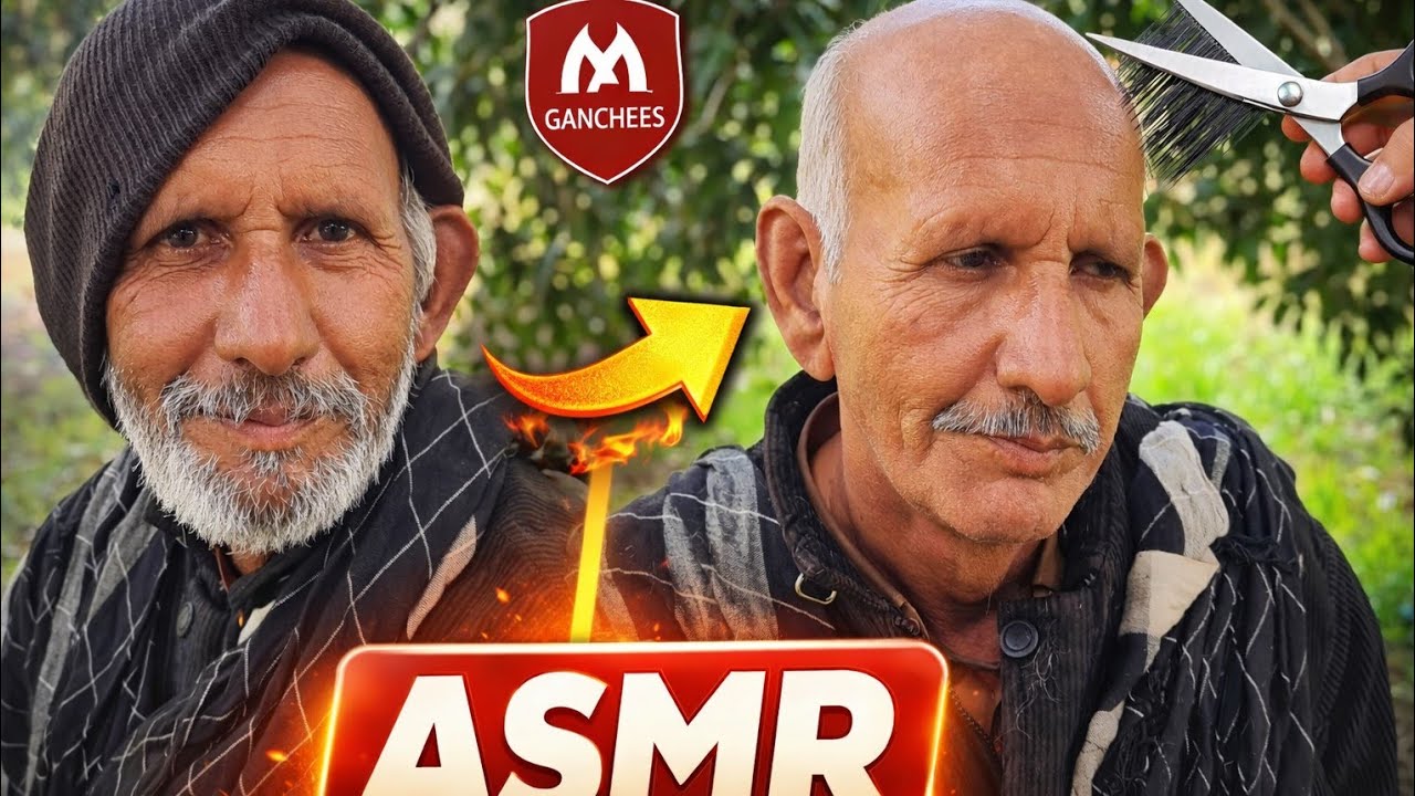ASMR Barber 💈 Satisfying Old Man 1965 Haircut & Shave