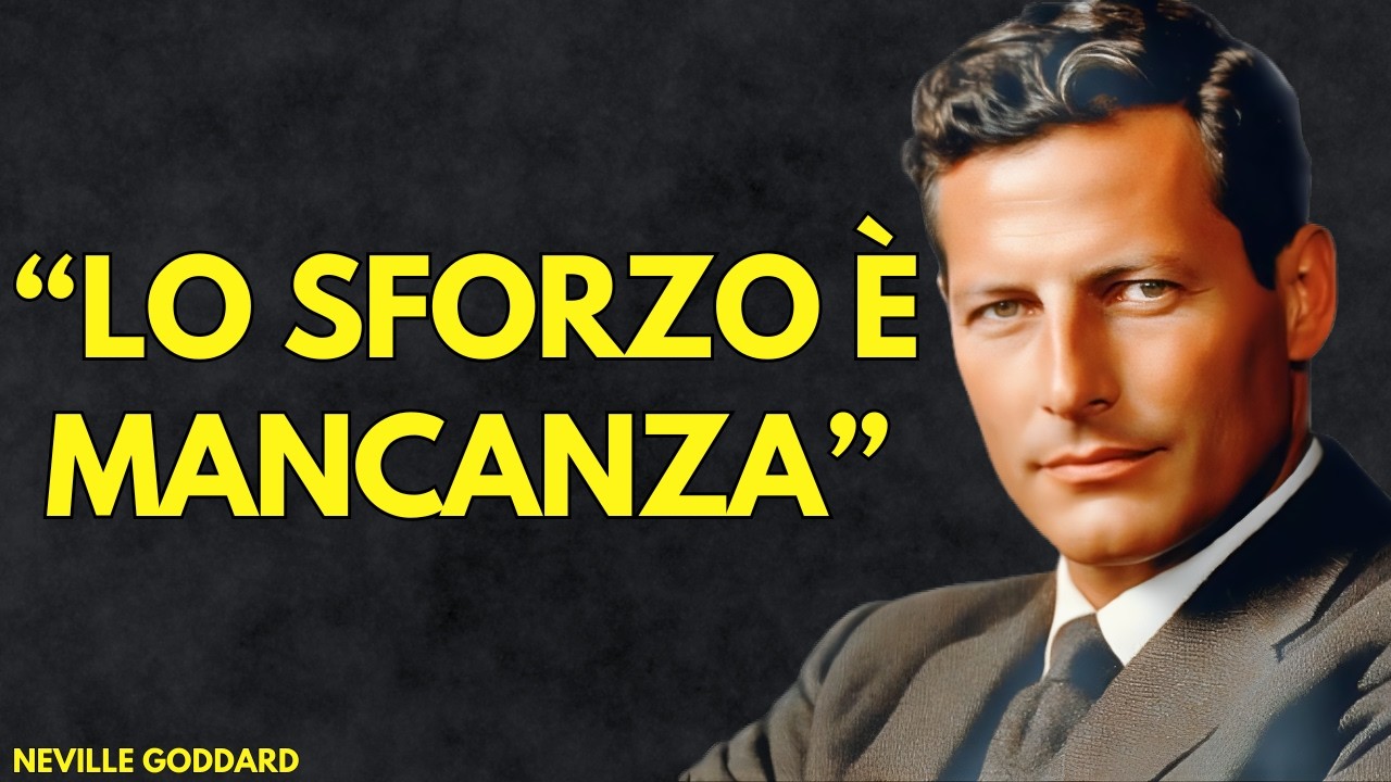 Come Manifestare Denaro Senza Fare ASSOLUTAMENTE NULLA | Neville Goddard Insegnante