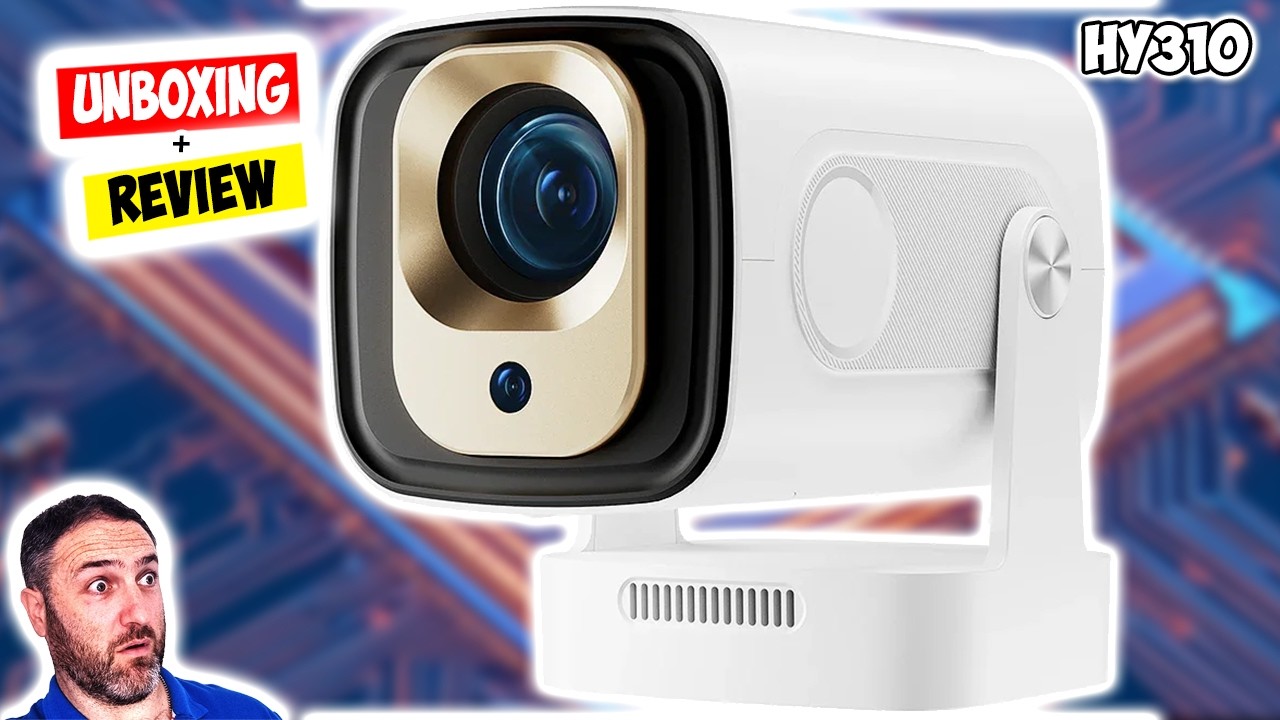 MagCubic HY310 Smart Projector Setup & Review