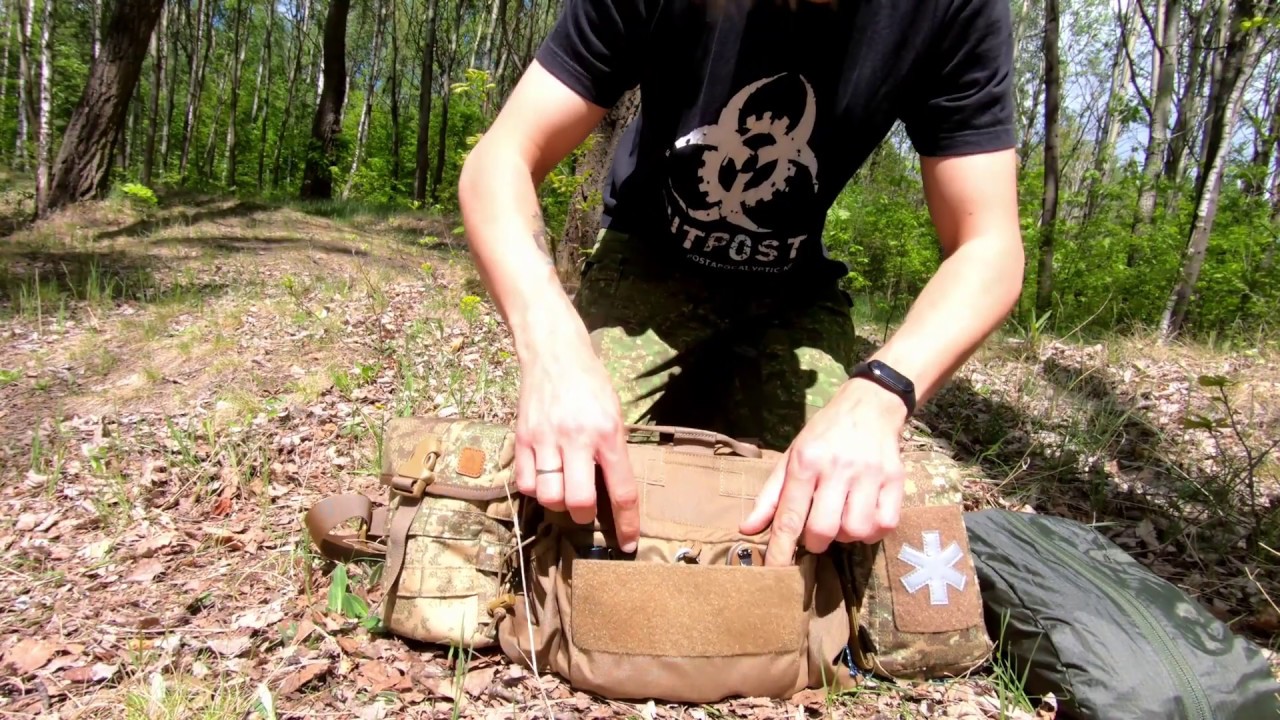 Torba biodrowa Foxtrot mk II firmy Helikon czyli w czym i co noszę na jednodniowe wyprawy