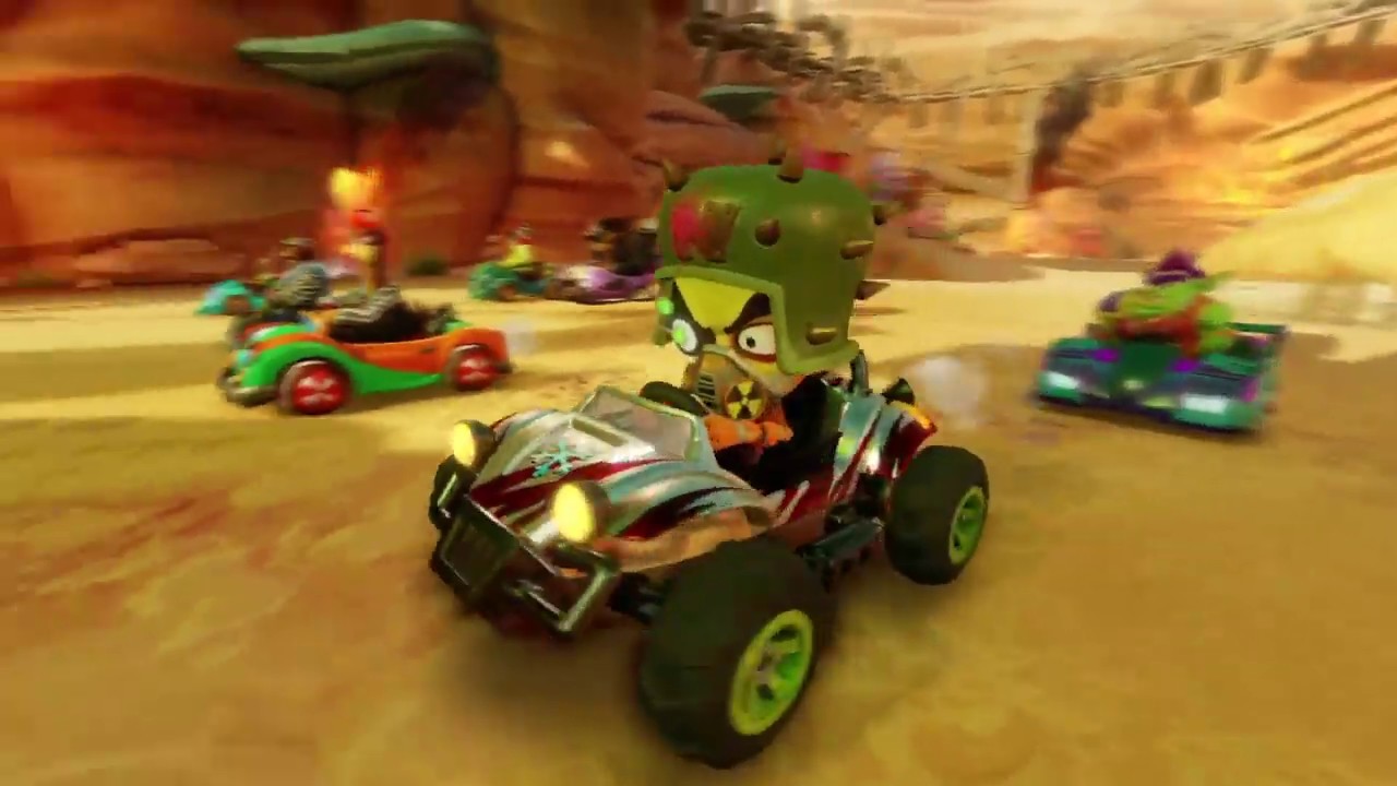 (192) Crash Team Racing: Nitro Fueled Walkthrough - Megamix Mania - Single Race (Hard)