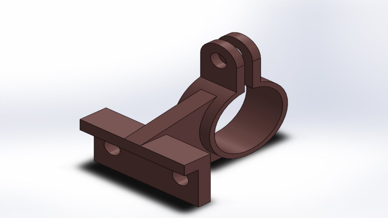 SolidWorks 2020 Örnek Çizim Orta #5