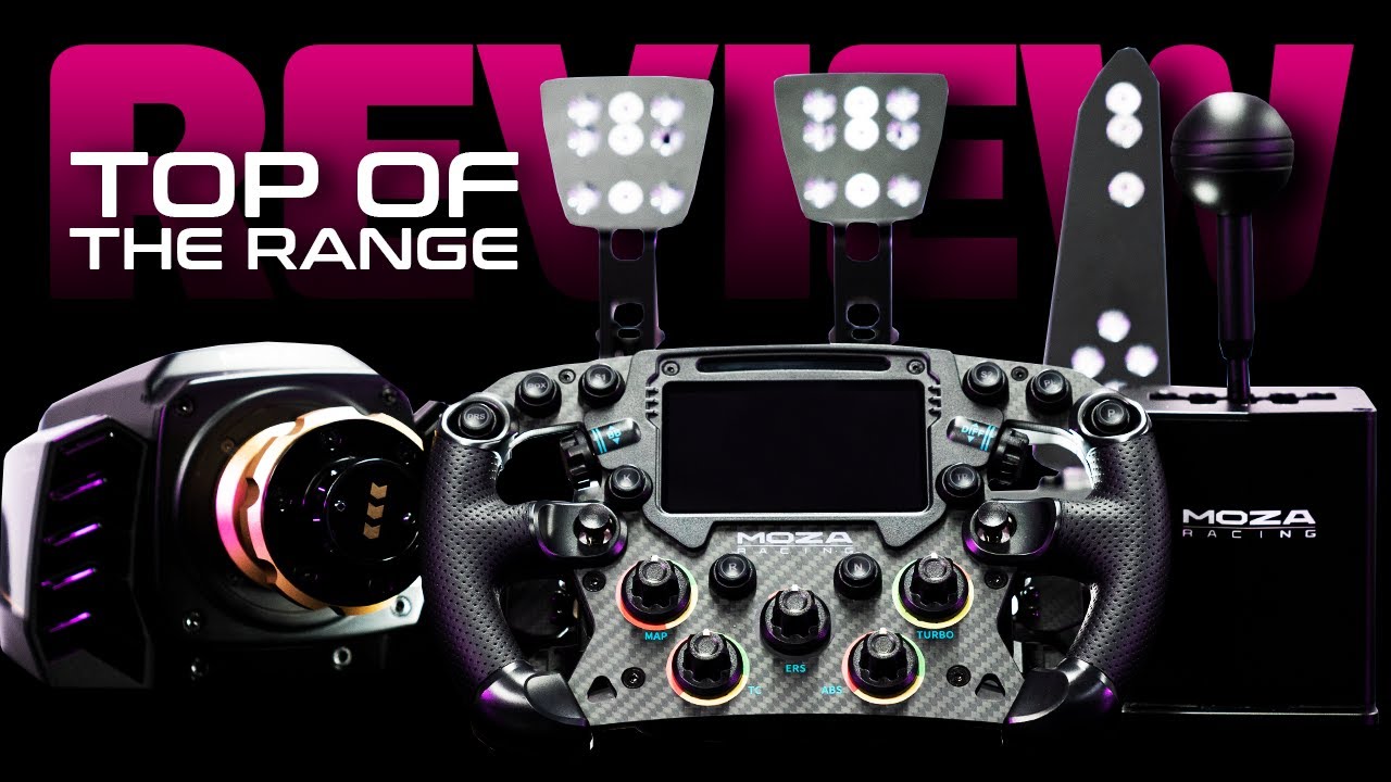 MOZA Top of the Range REVIEW | R21 Base, FSR Wheel, CRP Pedals and HGP Shifter