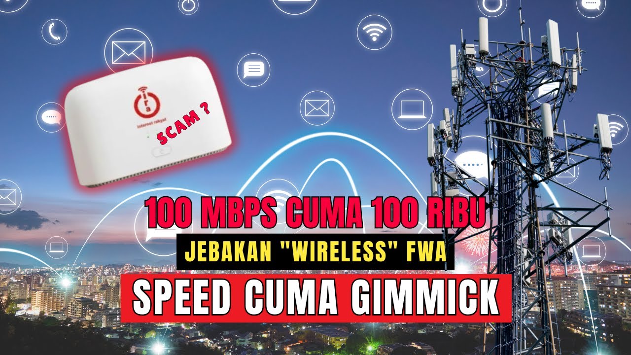 JEBAKAN BATMAN Internet Rakyat 100 Ribu 100 Mbps, Jangan Asal Pasang!