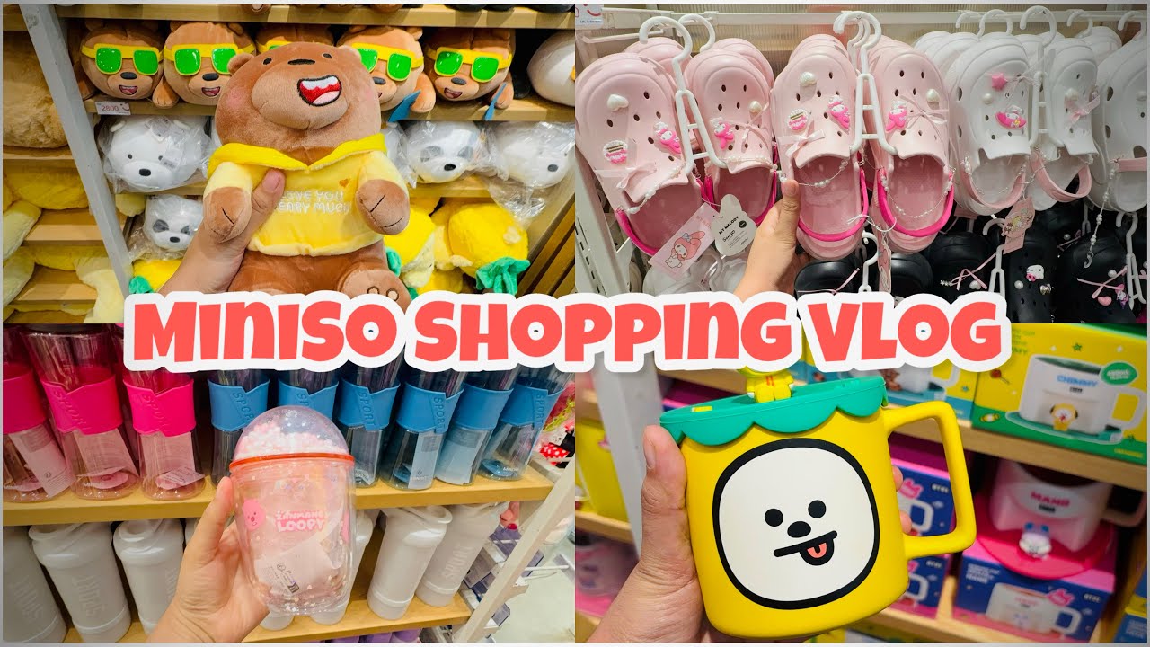 CUTEST STORE EVER 🤩💖🎀 || MINISO STORE TOUR AND SHOPPING VLOG 🤍💫 || FATIMA’S DIARIES 
