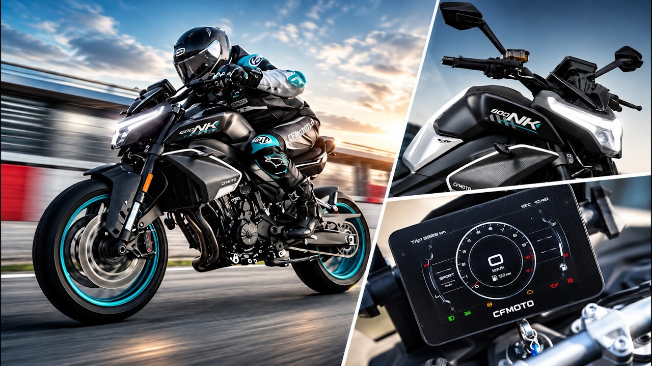 CFMOTO 800 NK Sport 2026 ⚙️ УЗНАЙТЕ ВСЕ ЗА 3 МИНУТЫ ⚙️