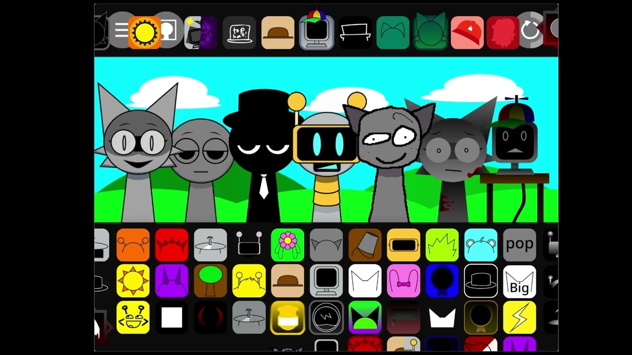 Sprunki Plus 58 Character mod