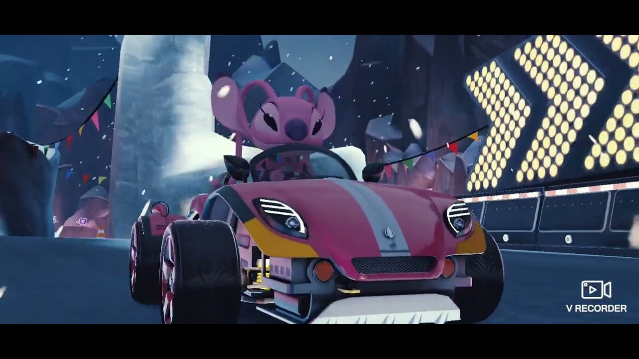 Disney Speedstorm Let's Gameplay — New Racer Unlocked with ANGEL of Notice Cup! | ANDREoid CAM 