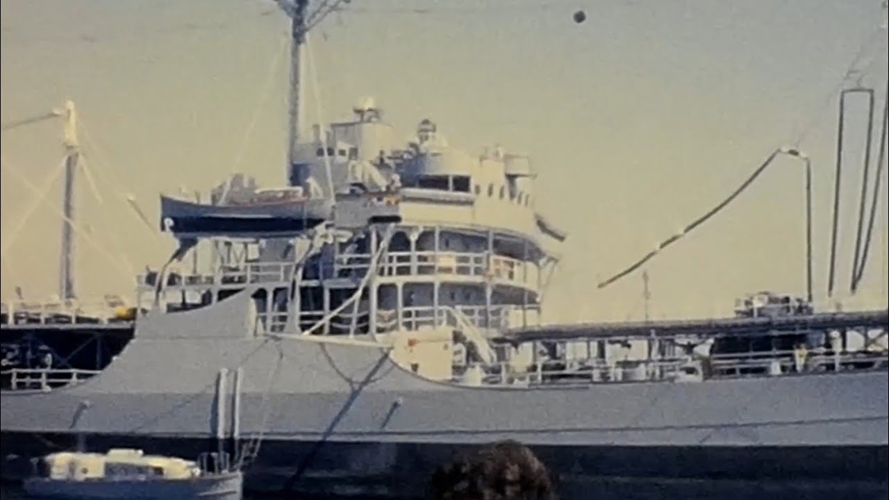 US Naval Base San Diego Aug 1964 USS Guadalupe AO-32, USS Sea Devil SS/AGSS-400, USS Sperry AS-12