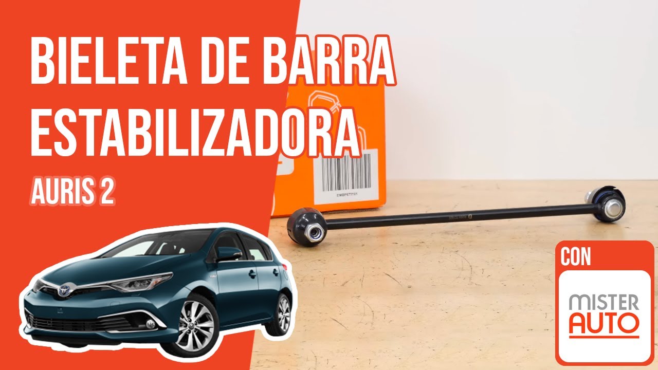 Cómo cambiar la bieleta de barra estabilizadora Auris 2 🚗