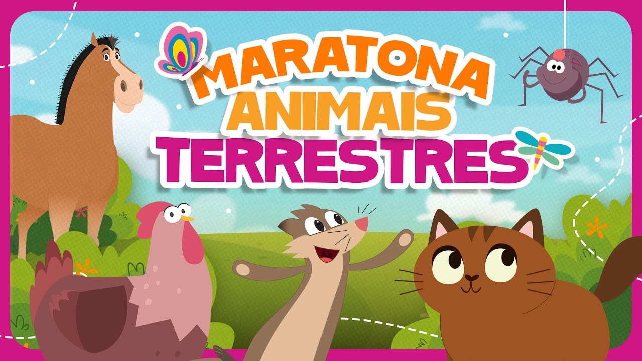 MARATONA ANIMAIS TERRESTRES 🐷 O Show da Luna!