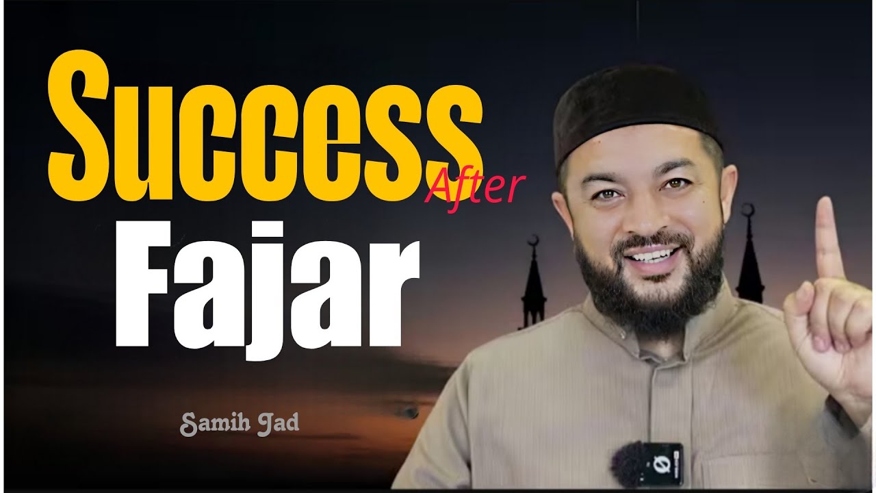 What Should Be Done After Fajar To Achieve Success | Samih jad shorts | English Islamic Shorts