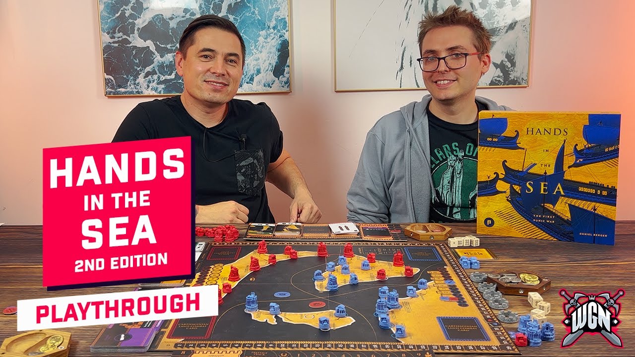 Playthrough of Hands in the Sea 2nd edition